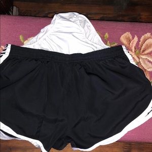 Derek Heart Shorts - Zebra side running shorts Derek Heart Shorts - Zebra side running shorts